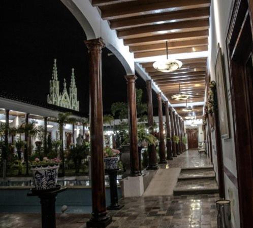 La Casa Del Marques Hotel Comitan de Dominguez Bagian luar foto