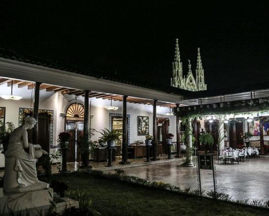 La Casa Del Marques Hotel Comitan de Dominguez Bagian luar foto