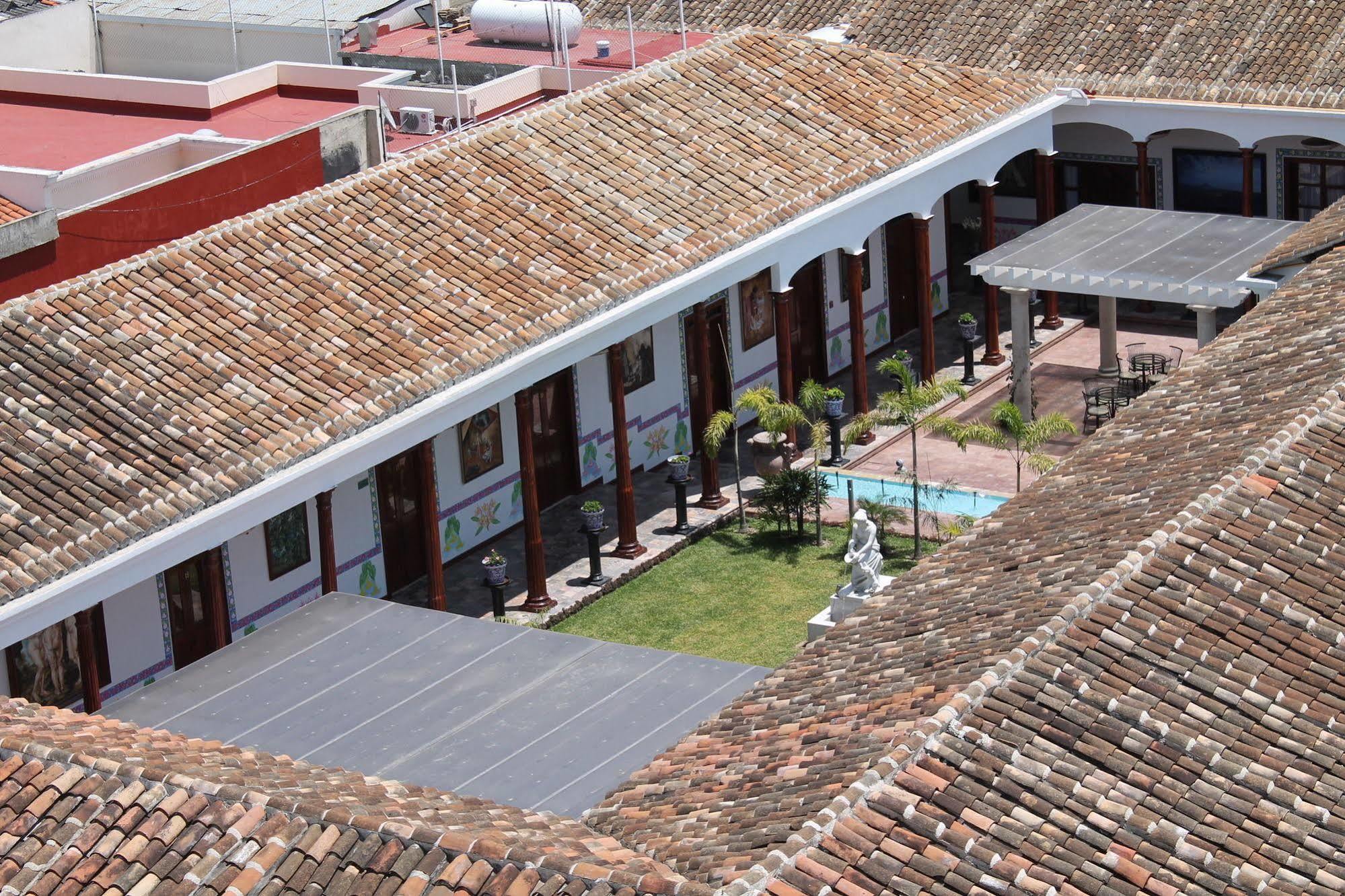 La Casa Del Marques Hotel Comitan de Dominguez Bagian luar foto