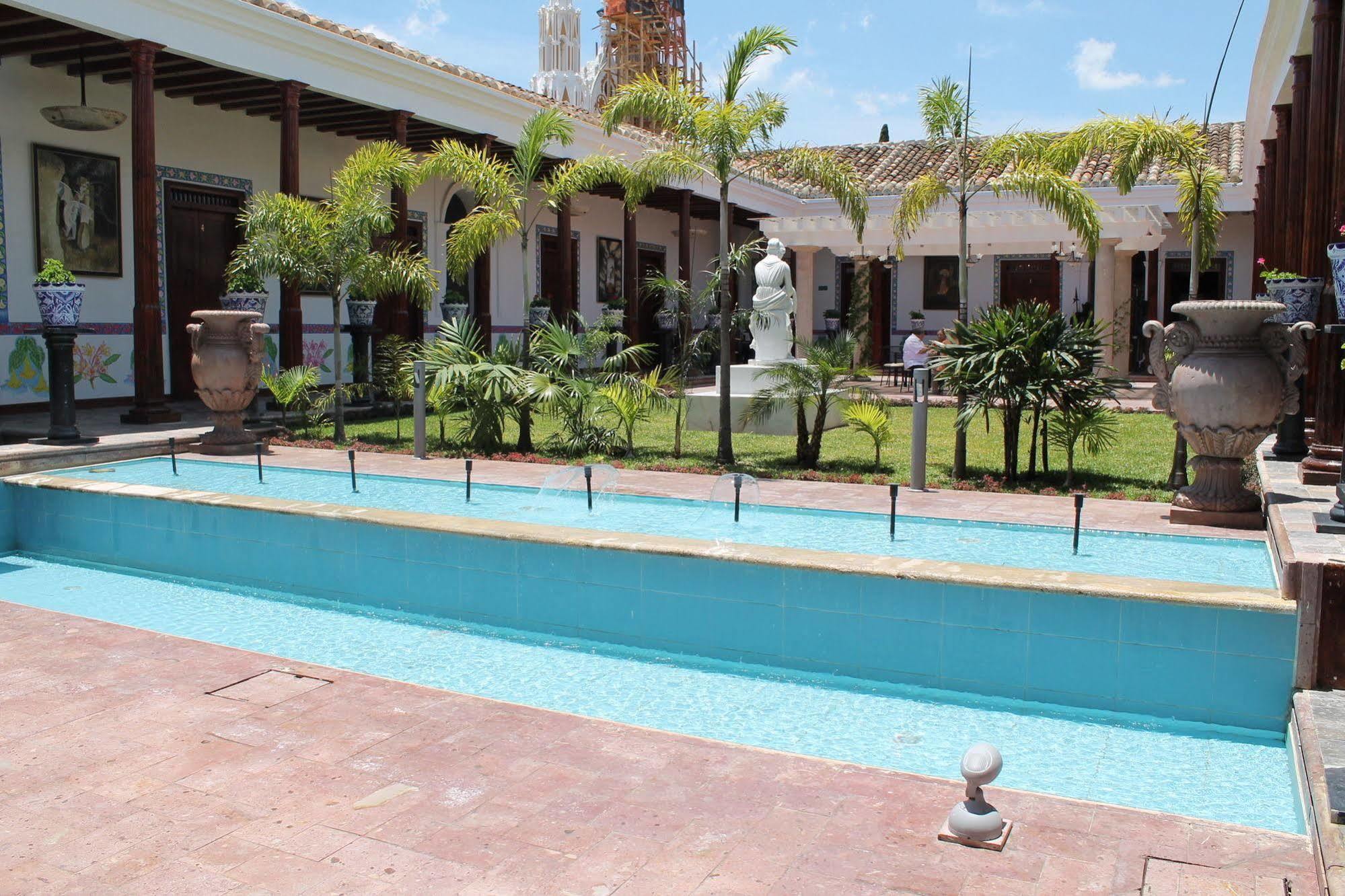 La Casa Del Marques Hotel Comitan de Dominguez Bagian luar foto